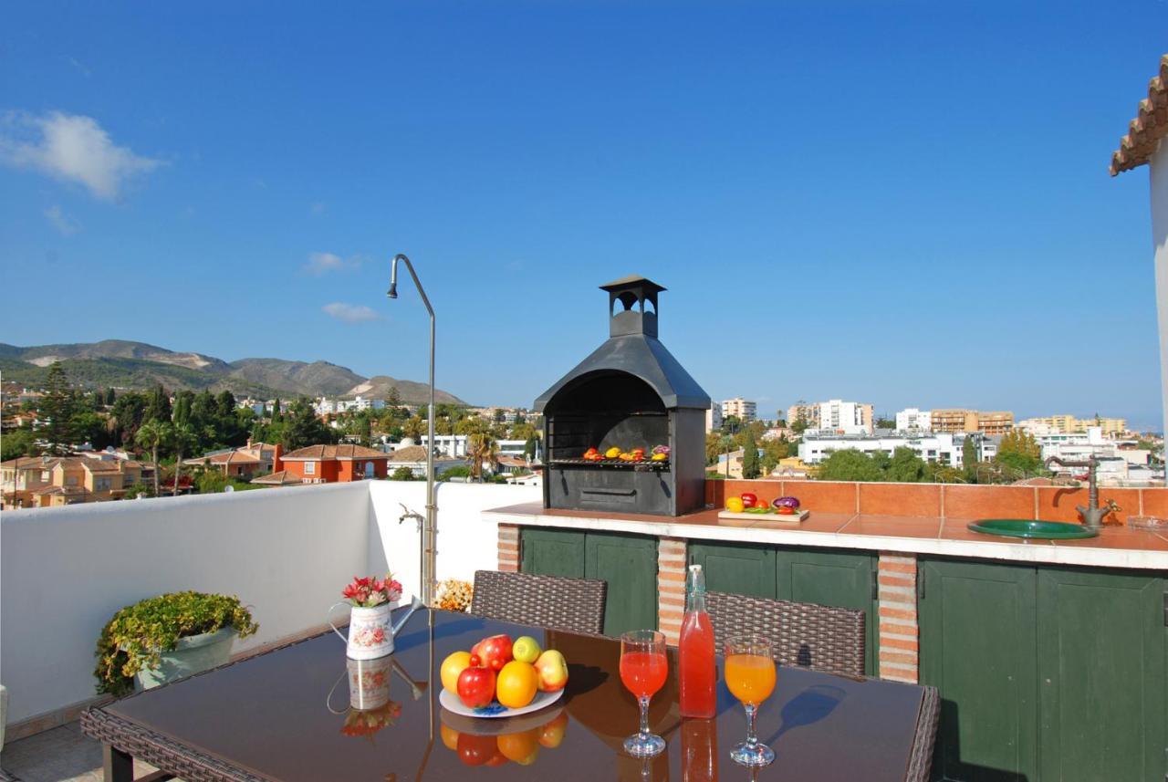 Isla De Benalmadena 1, Jacuzzi, 80M From The Sea, Ac, Bbq, Private Parking, Big Terrace Leilighet Eksteriør bilde