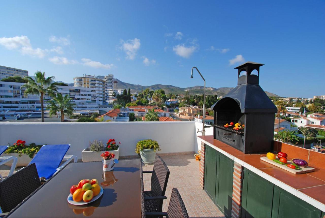 Isla De Benalmadena 1, Jacuzzi, 80M From The Sea, Ac, Bbq, Private Parking, Big Terrace Leilighet Eksteriør bilde