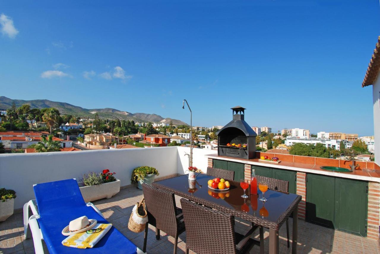 Isla De Benalmadena 1, Jacuzzi, 80M From The Sea, Ac, Bbq, Private Parking, Big Terrace Leilighet Eksteriør bilde